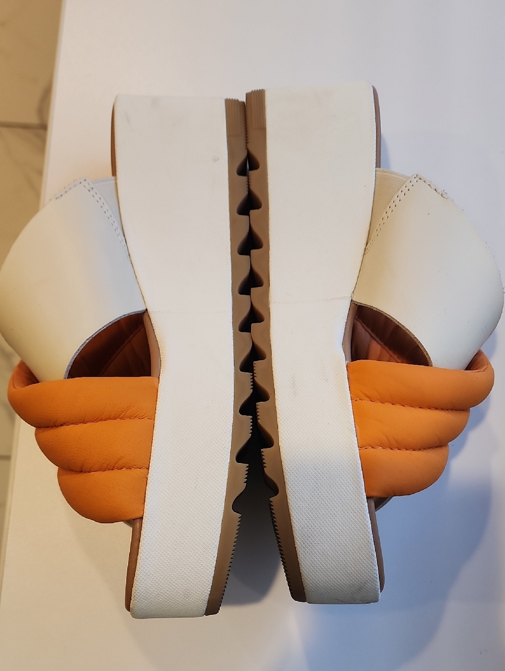 Sorel Cameron PUFF Orange & Cream 8 - Picture 2 of 7